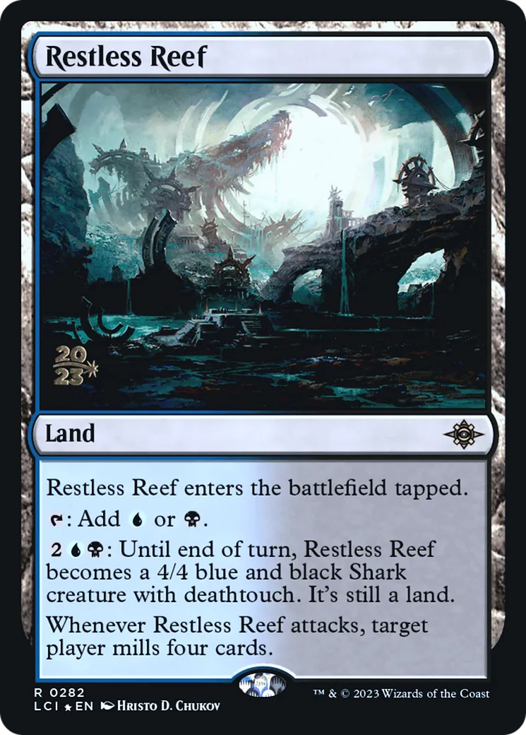 Restless Reef — The Lost Caverns of Ixalan Promos — Magic: The Gathering