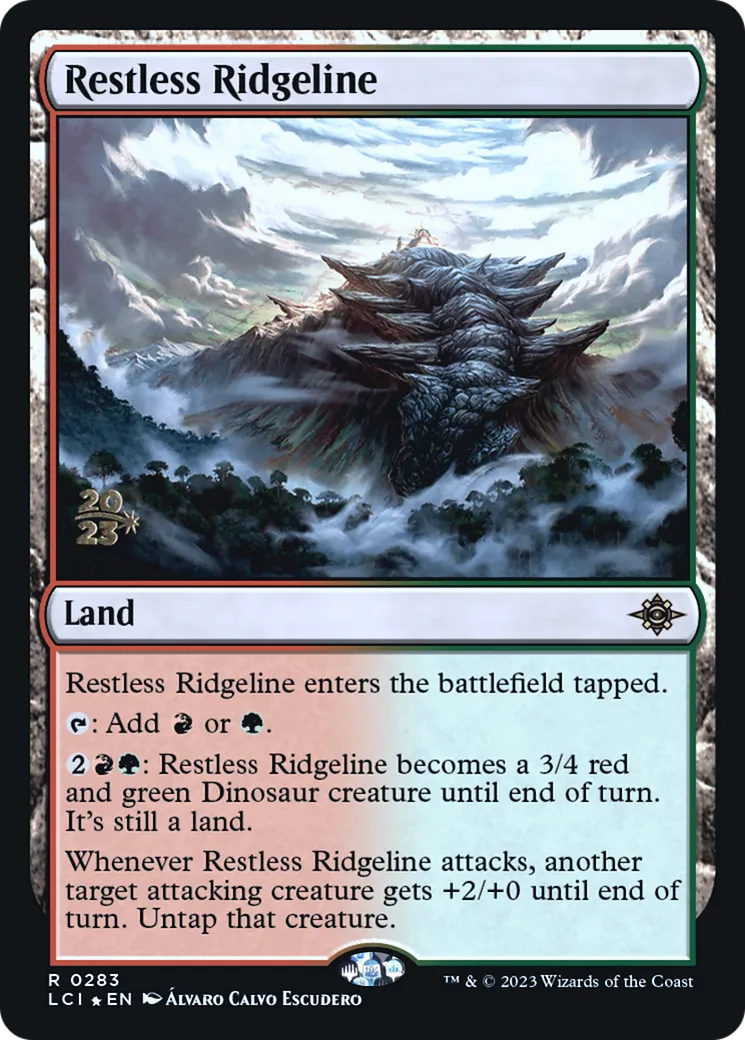 Crêtes tourmentées — The Lost Caverns of Ixalan Promos — Magic: The Gathering