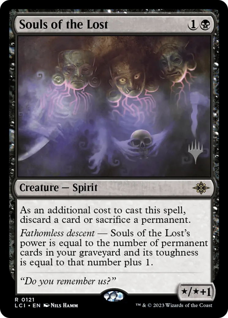 Souls of the Lost — The Lost Caverns of Ixalan Promos — Magic: The Gathering