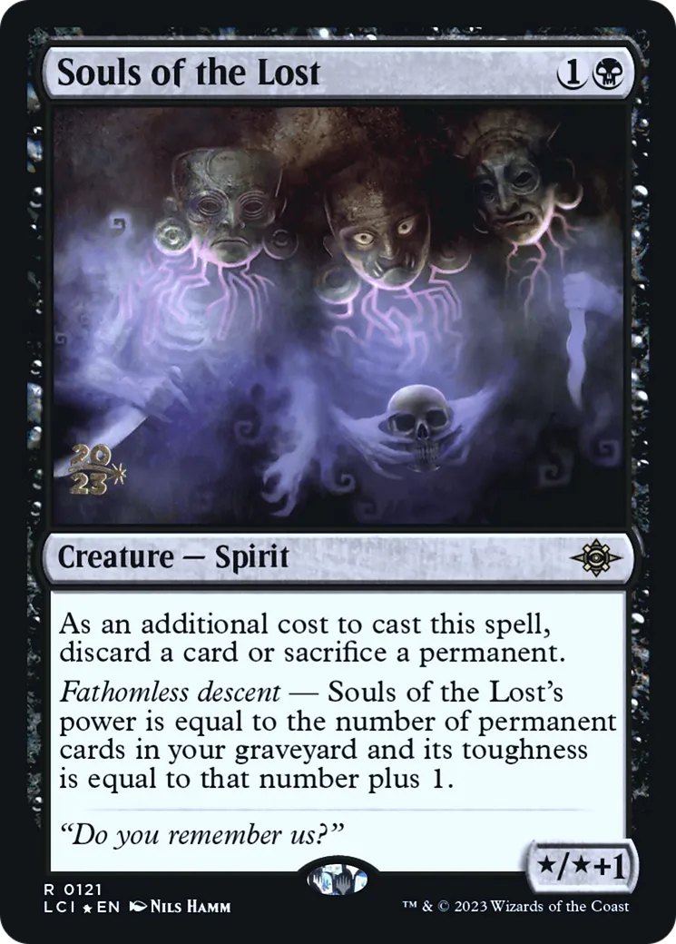 Souls of the Lost — The Lost Caverns of Ixalan Promos — Magic: The Gathering