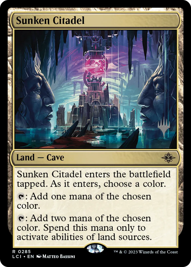 Sunken Citadel — The Lost Caverns of Ixalan Promos — Magic: The Gathering