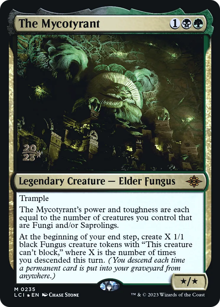 The Mycotyrant — The Lost Caverns of Ixalan Promos — Magic: The Gathering