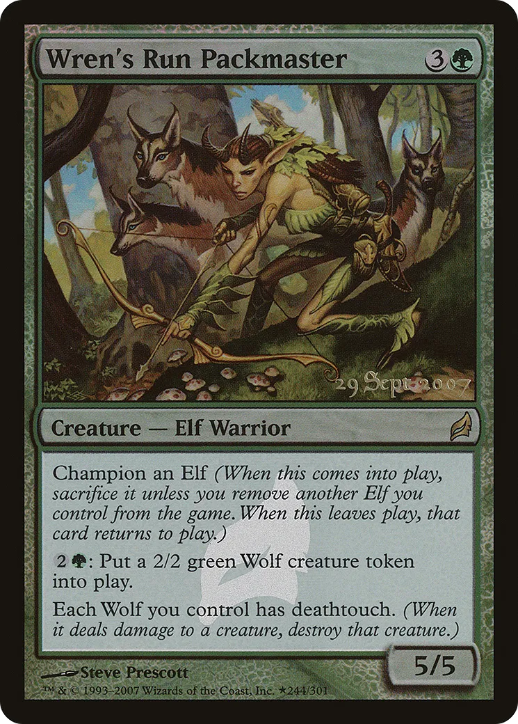 Wren's Run Packmaster — Lorwyn Promos — Magic: The Gathering