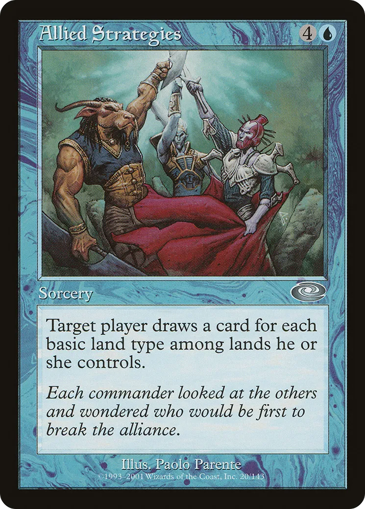 Stratégies d'alliances — Planeshift — Magic: The Gathering