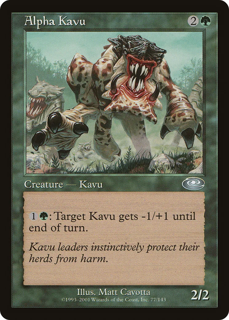 Alpha Kavu — Planeshift — Magic: The Gathering