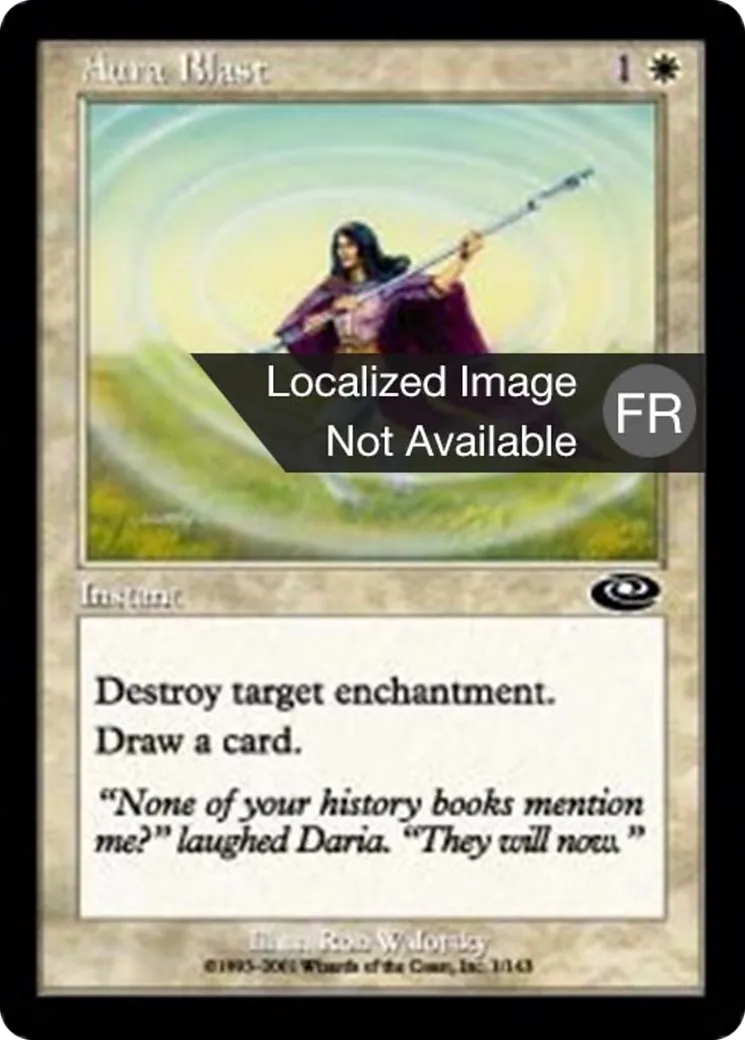 Salve d'aura — Planeshift — Magic: The Gathering