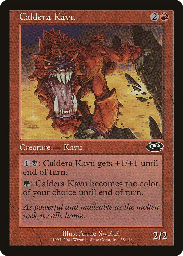 Caldera Kavu — Planeshift — Magic: The Gathering