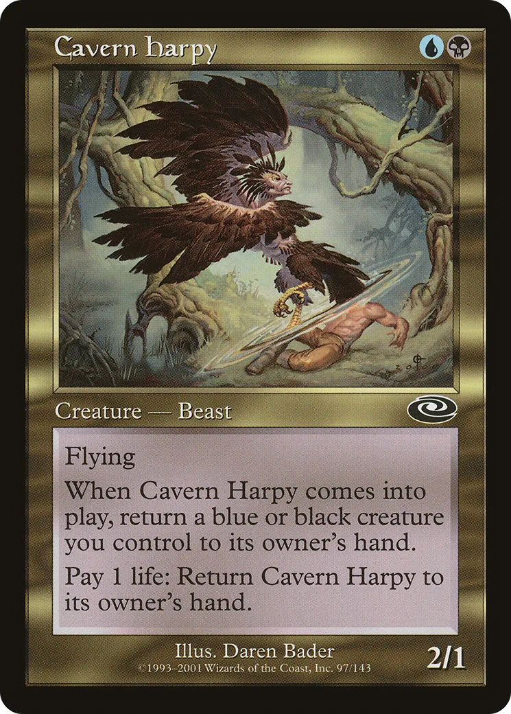 Cavern Harpy — Planeshift — Magic: The Gathering