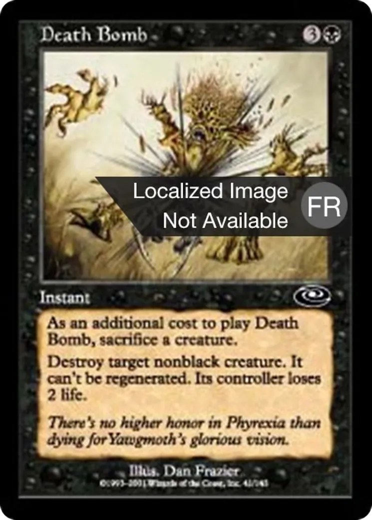 Bombe mortelle — Planeshift — Magic: The Gathering