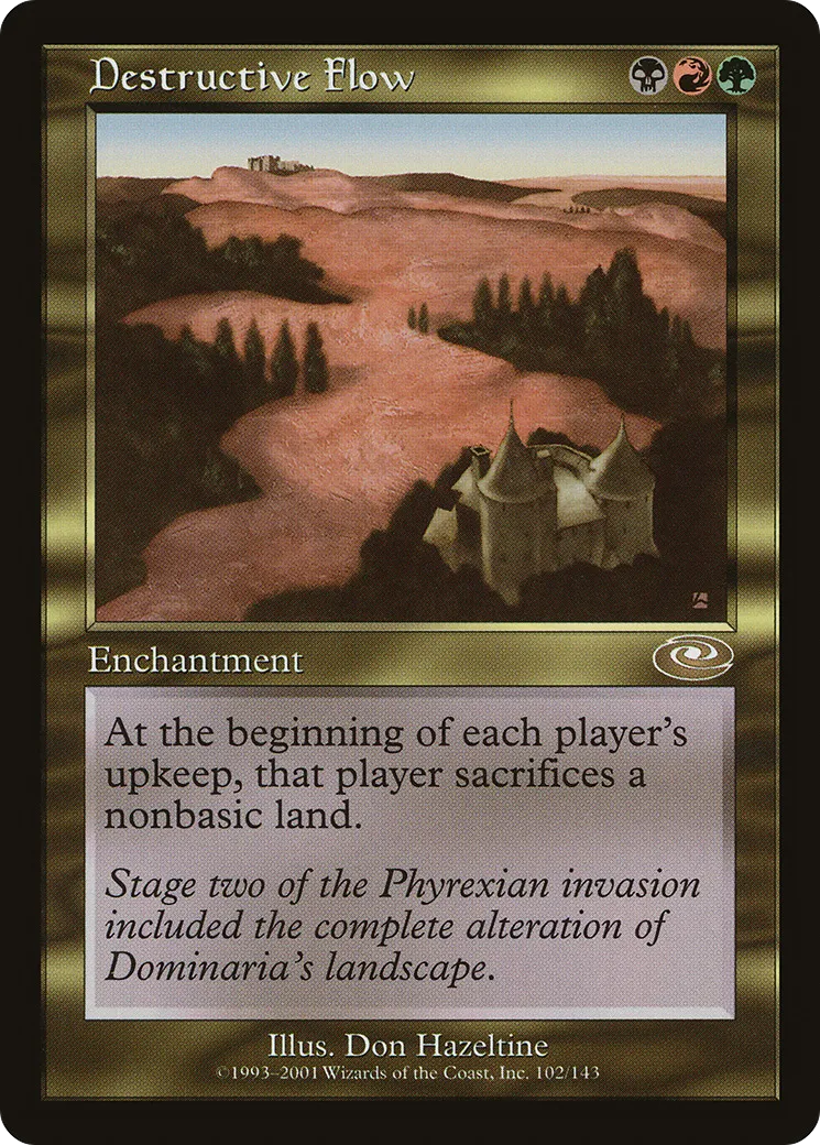 Destructive Flow from Planeshift - Magic: The Gathering