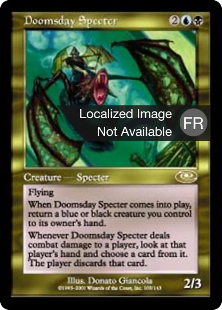 Spectre du jugement dernier — Planeshift — Magic: The Gathering
