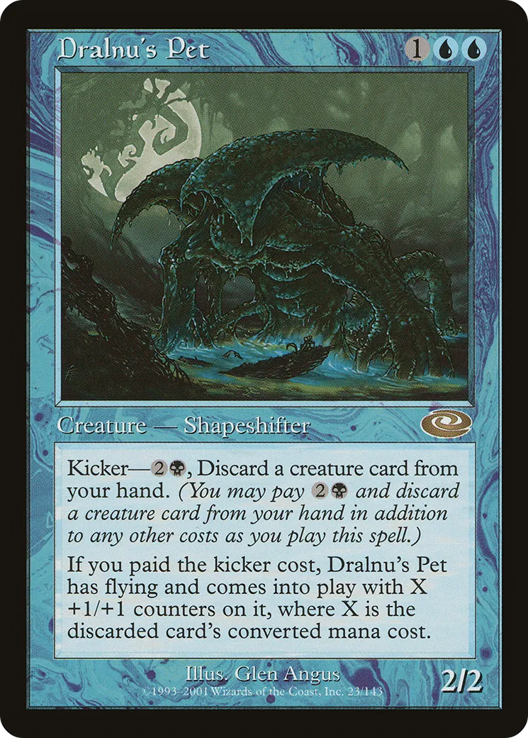 Dralnu's Pet — Planeshift — Magic: The Gathering