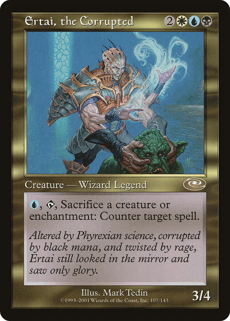 Ertaï le corrompu — Planeshift — Magic: The Gathering
