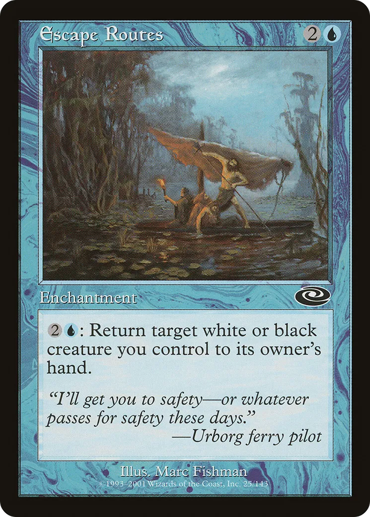 Escape Routes — Planeshift — Magic: The Gathering