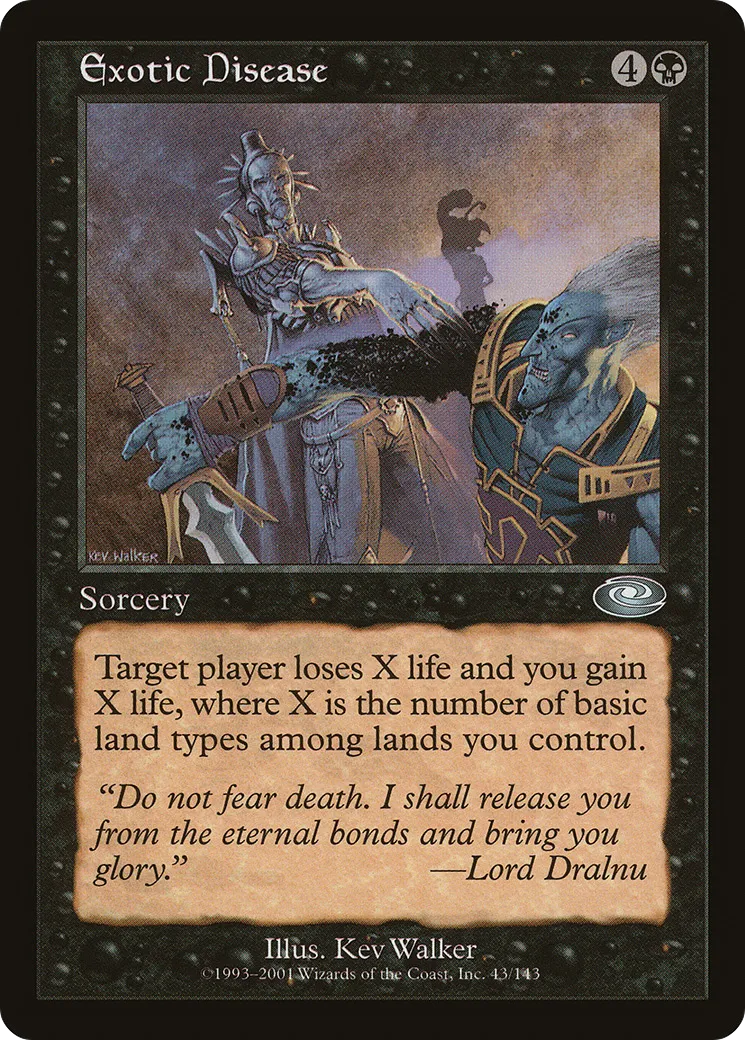 Exotic Disease — Planeshift — Magic: The Gathering