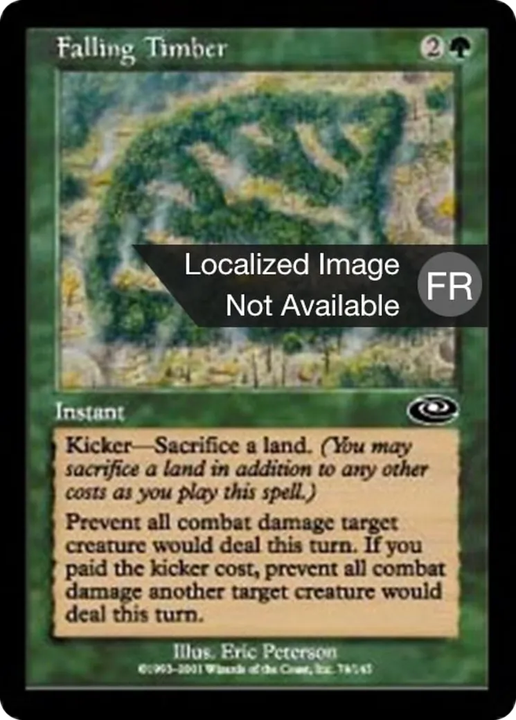 Bois abattu — Planeshift — Magic: The Gathering