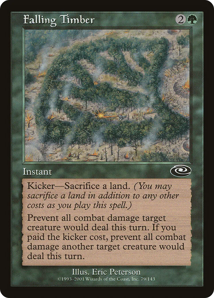 Falling Timber — Planeshift — Magic: The Gathering