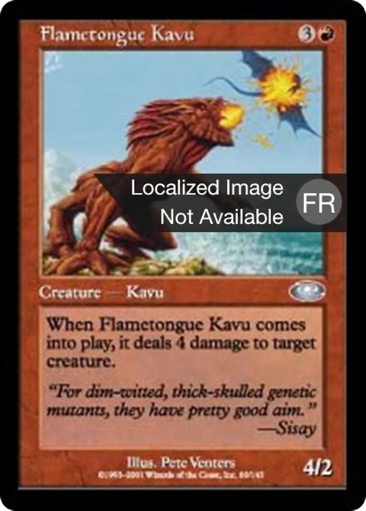 Kavru languefeu — Planeshift — Magic: The Gathering