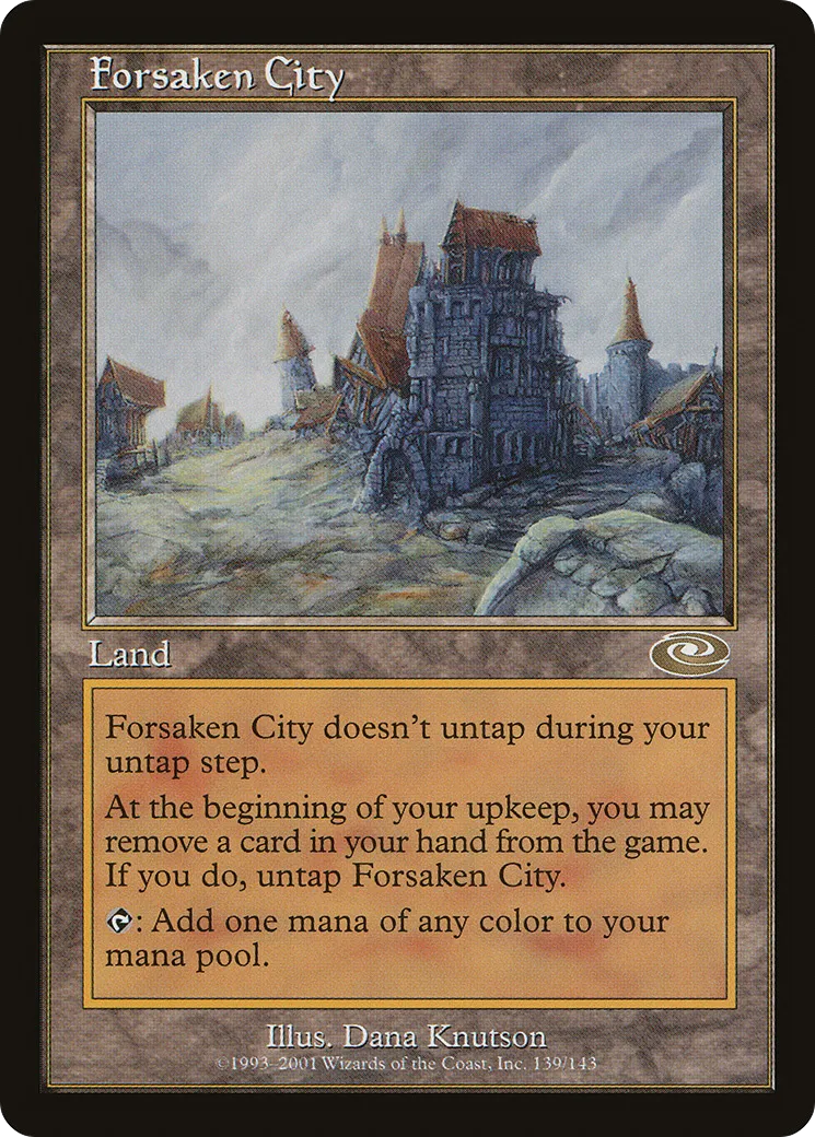 Forsaken City — Planeshift — Magic: The Gathering