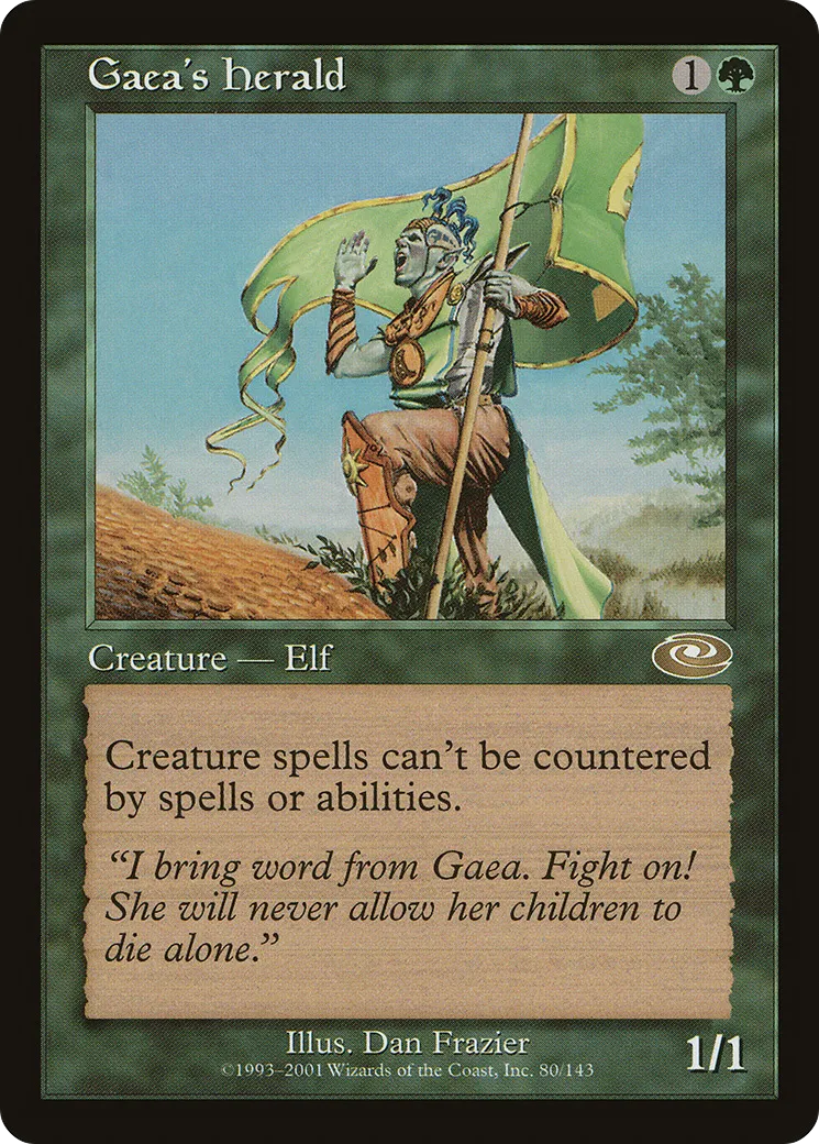 Gaea's Herald — Planeshift — Magic: The Gathering