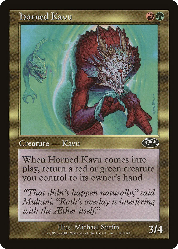 Kavru cornu — Planeshift — Magic: The Gathering