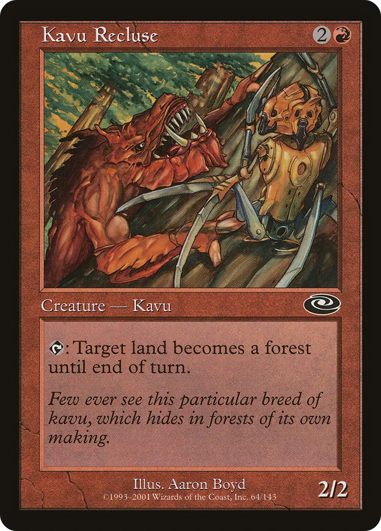 Kavu Recluse — Planeshift — Magic: The Gathering