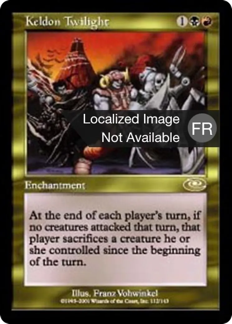 Crépuscule kelde — Planeshift — Magic: The Gathering