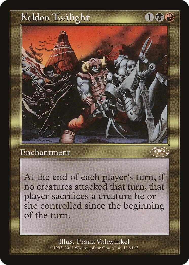 Keldon Twilight — Planeshift — Magic: The Gathering
