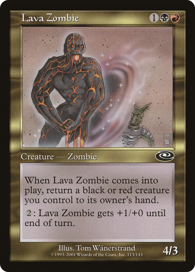 Lava Zombie — Planeshift — Magic: The Gathering