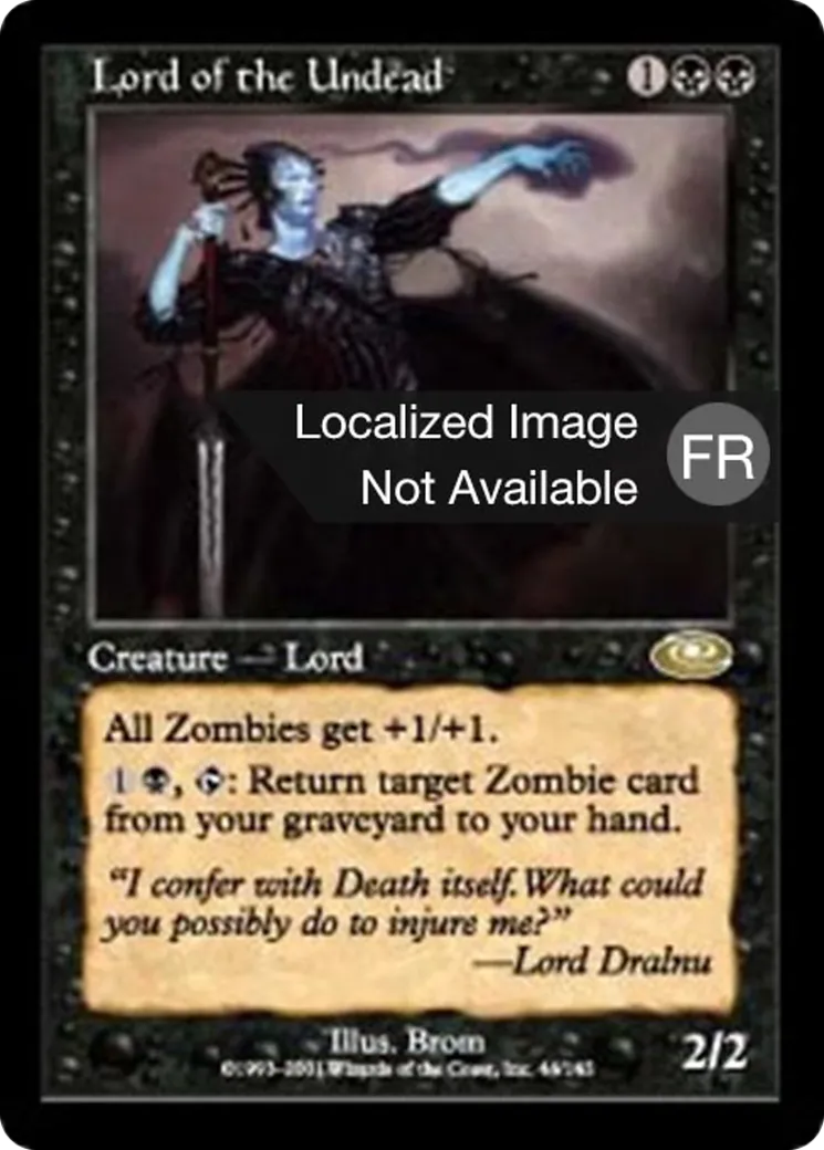 Seigneur des mort-vivants — Planeshift — Magic: The Gathering