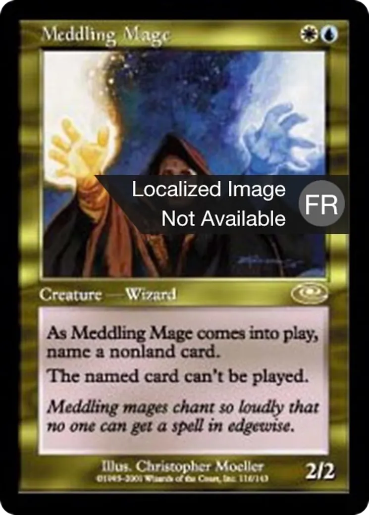Ingérence du mage — Planeshift — Magic: The Gathering
