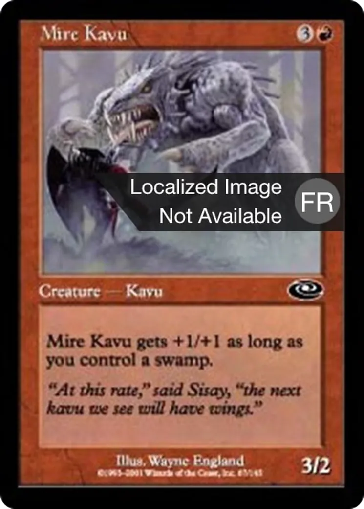 Kavru des fondrières — Planeshift — Magic: The Gathering