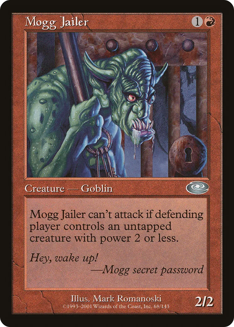 Mogg Jailer — Planeshift — Magic: The Gathering