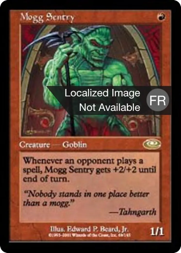 Sentinelle mogg — Planeshift — Magic: The Gathering