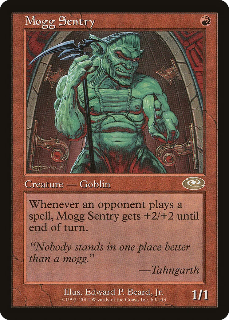 Mogg Sentry — Planeshift — Magic: The Gathering