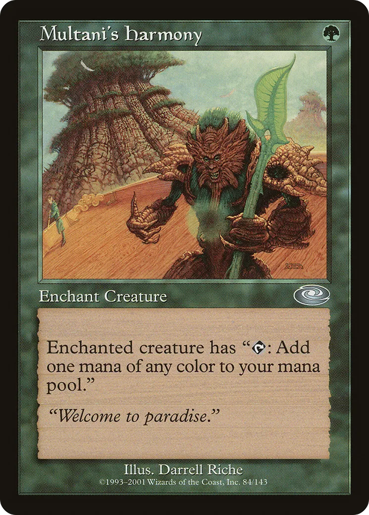 Harmonie selon Multani — Planeshift — Magic: The Gathering