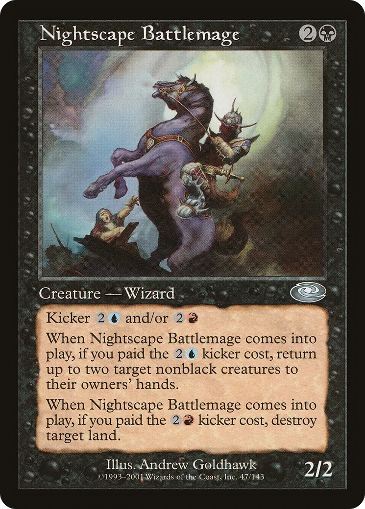 Nightscape Battlemage — Planeshift — Magic: The Gathering