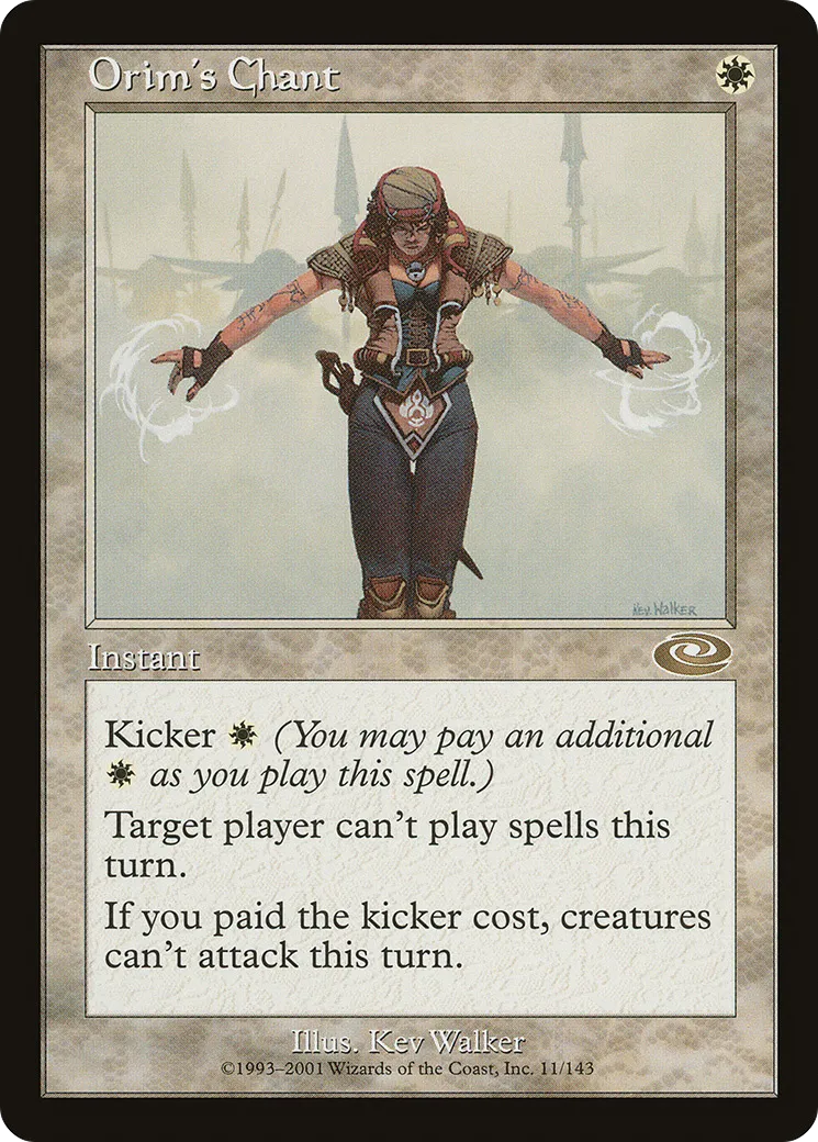Orim's Chant — Planeshift — Magic: The Gathering