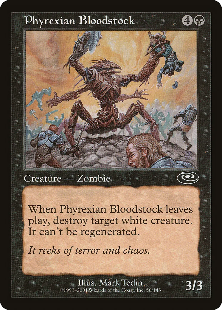 Sangarmée phyrexiane — Planeshift — Magic: The Gathering