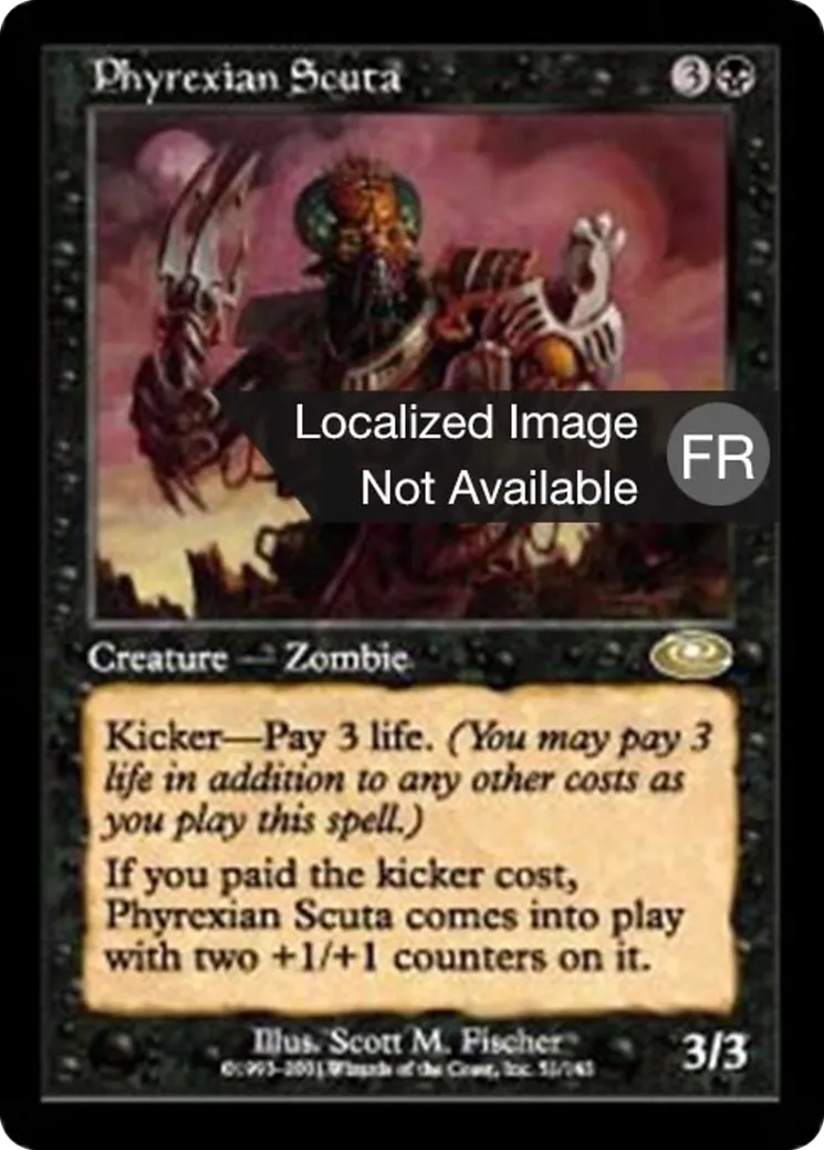 Scouta phyrexian — Planeshift — Magic: The Gathering