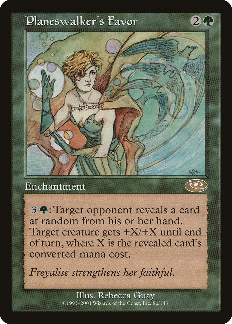 Planeswalker's Favor — Planeshift — Magic: The Gathering
