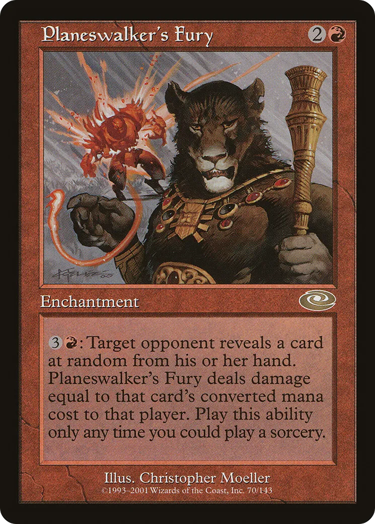 Planeswalker's Fury — Planeshift — Magic: The Gathering