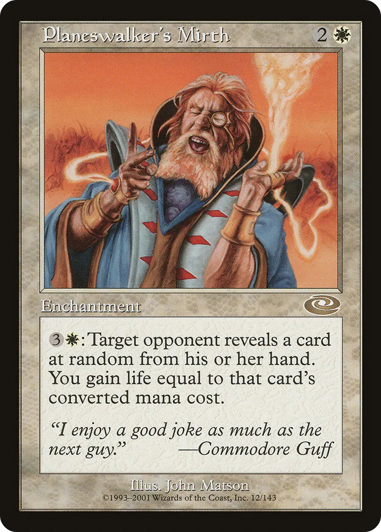 Planeswalker's Mirth — Planeshift — Magic: The Gathering