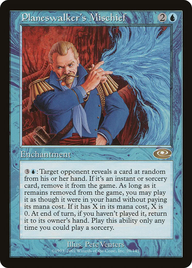 Planeswalker's Mischief — Planeshift — Magic: The Gathering
