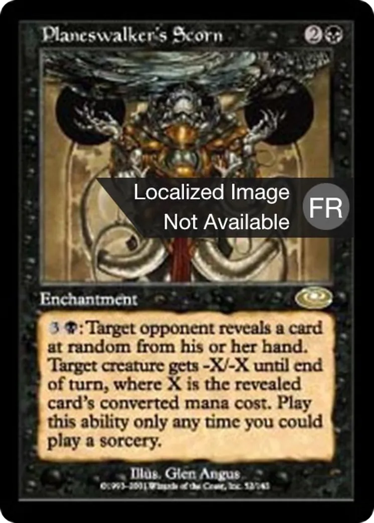 Mépris selon l'Arpenteur — Planeshift — Magic: The Gathering
