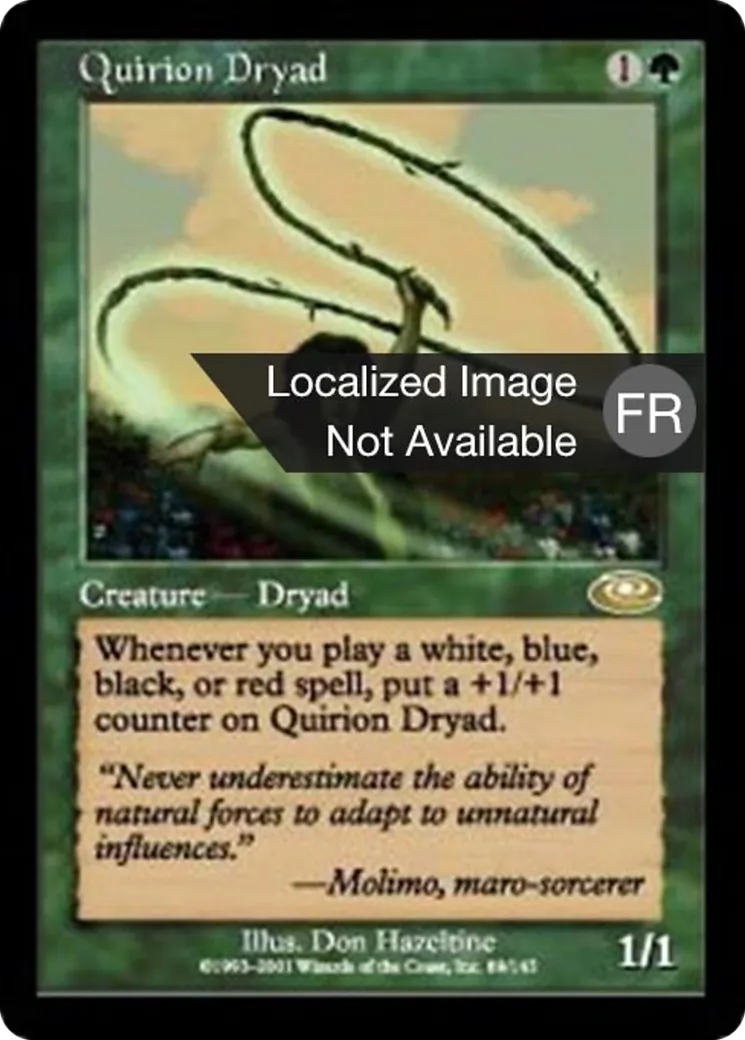 Dryade quirionaise — Planeshift — Magic: The Gathering