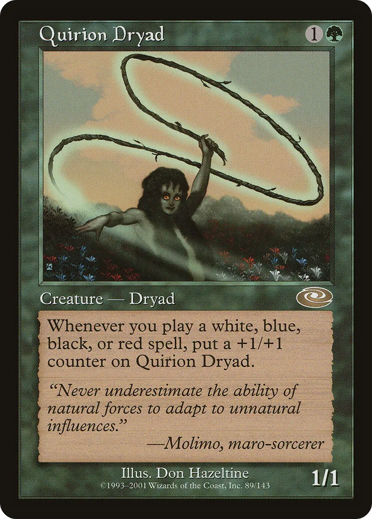Quirion Dryad — Planeshift — Magic: The Gathering