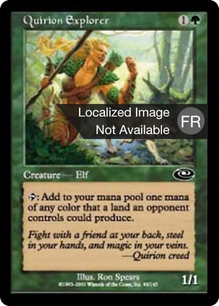 Exploratrice quirionaise — Planeshift — Magic: The Gathering