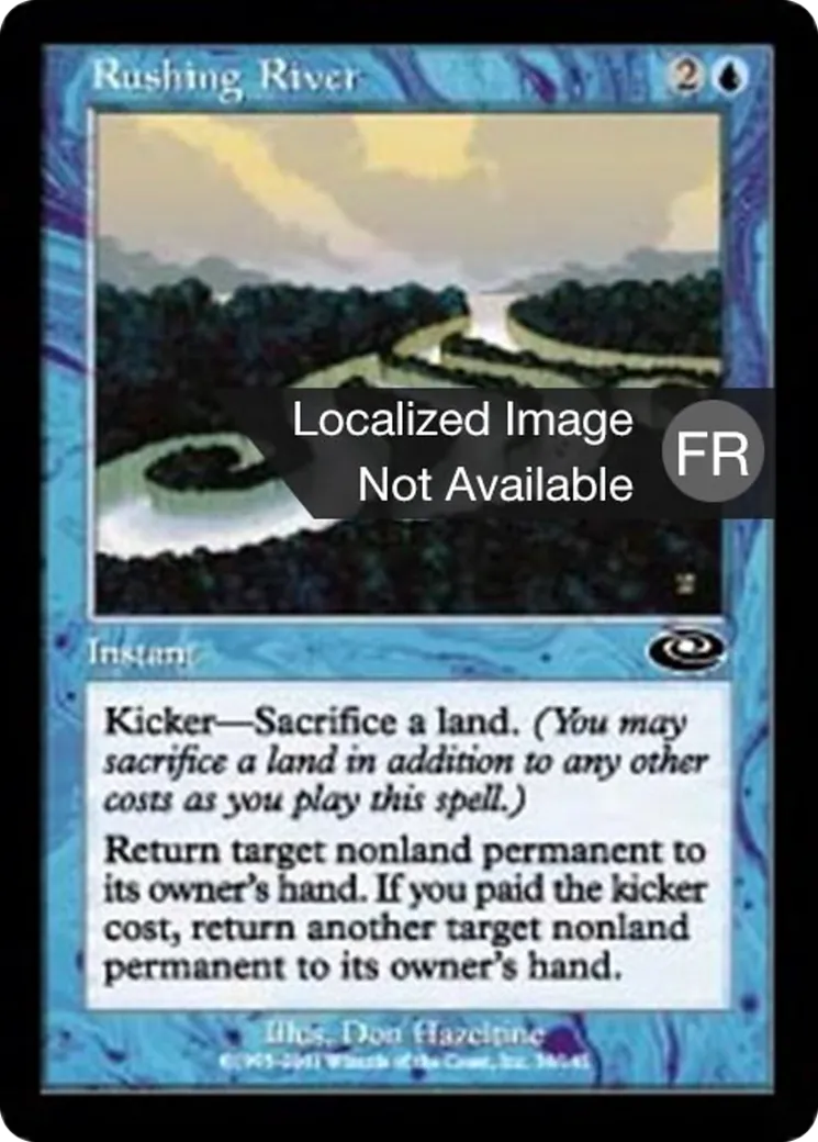 Rivière impétueuse — Planeshift — Magic: The Gathering