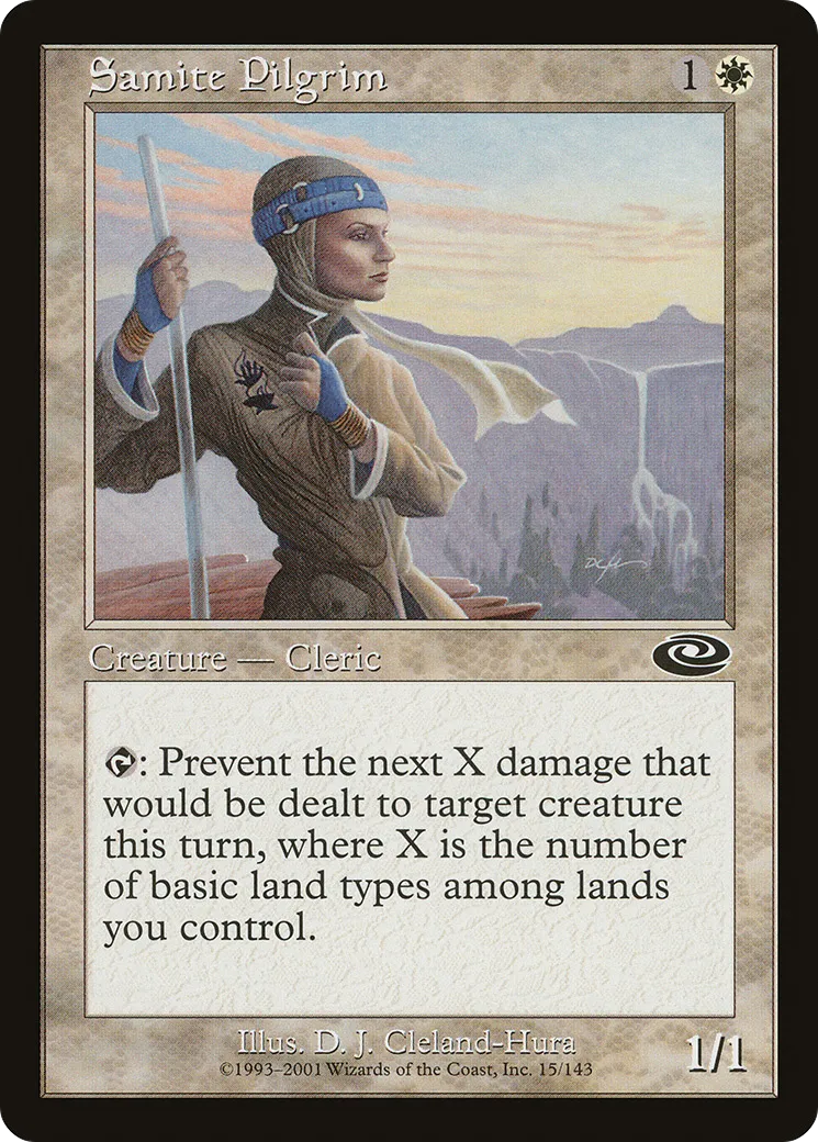 Samite Pilgrim — Planeshift — Magic: The Gathering